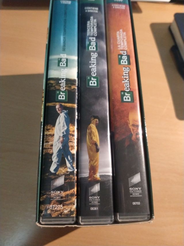 Breaking Bad - Temporada 1, 2, 3, 4 (DVD)