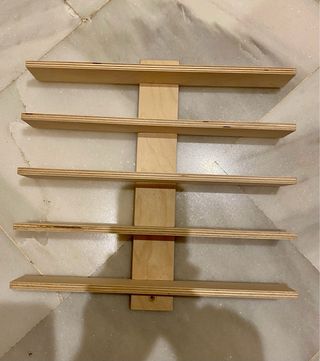Estantería madera 5 baldas