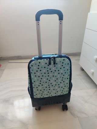 Mochila trolley infantil estrellas marca Pepe jean
