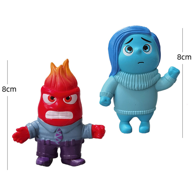 Set muñecos figuras  Inside Out 2