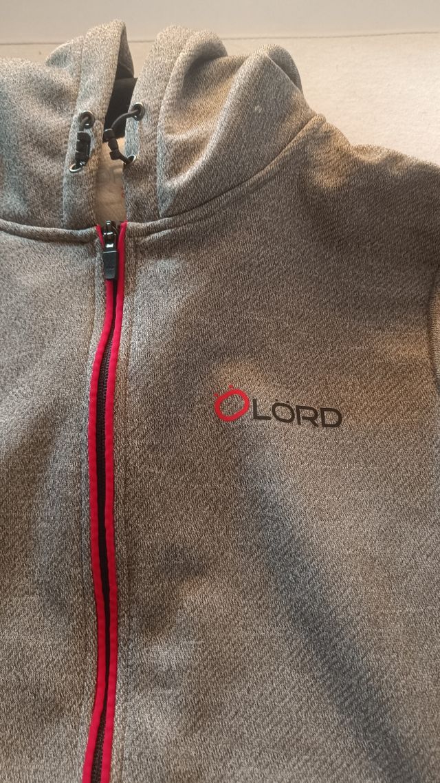 Sudadera Lord gris con capucha