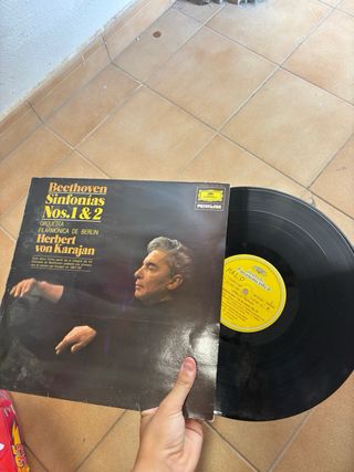 Vinilo Beethoven Sinfonías 1 & 2