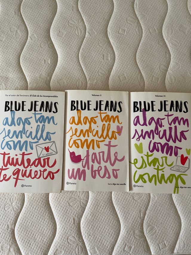 Libro Trilogía Algo Tan Sencillo de Blue Jeans