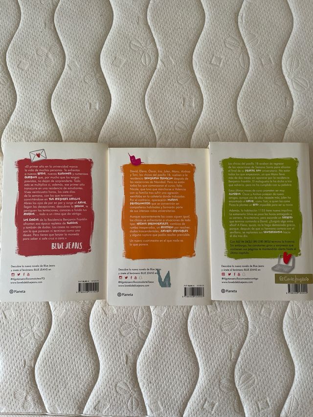 Libro Trilogía Algo Tan Sencillo de Blue Jeans