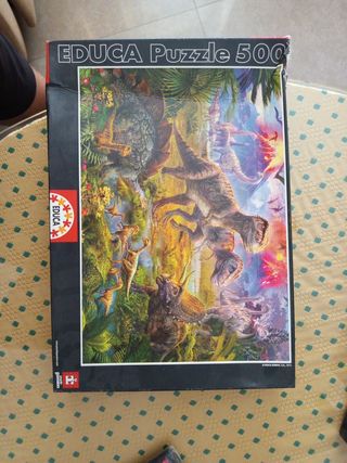 Puzzle Dinosaurios Educa 500 piezas