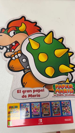 Carteleria Nintendo Switch: Mario/Zelda...