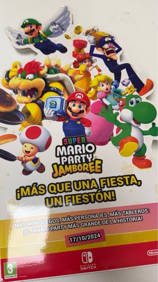 Carteleria Nintendo Switch: Mario/Zelda...