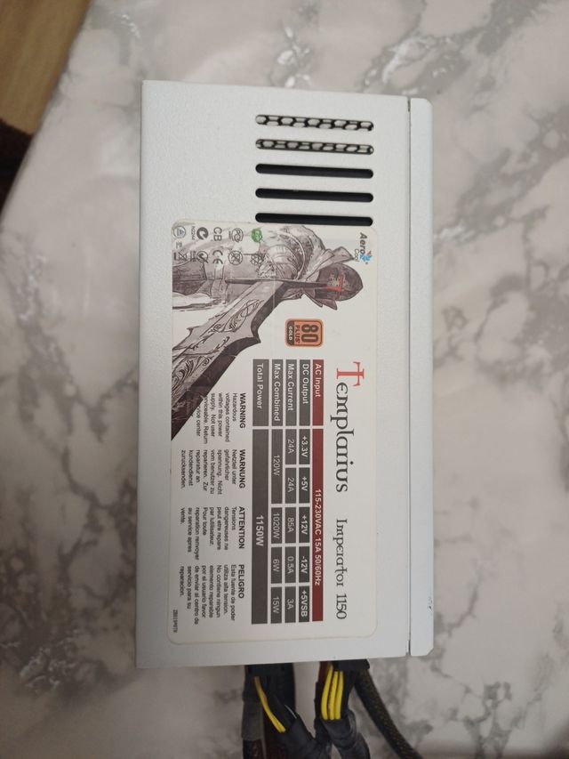 Alimentatore Templarius 80+ Gold 1150W