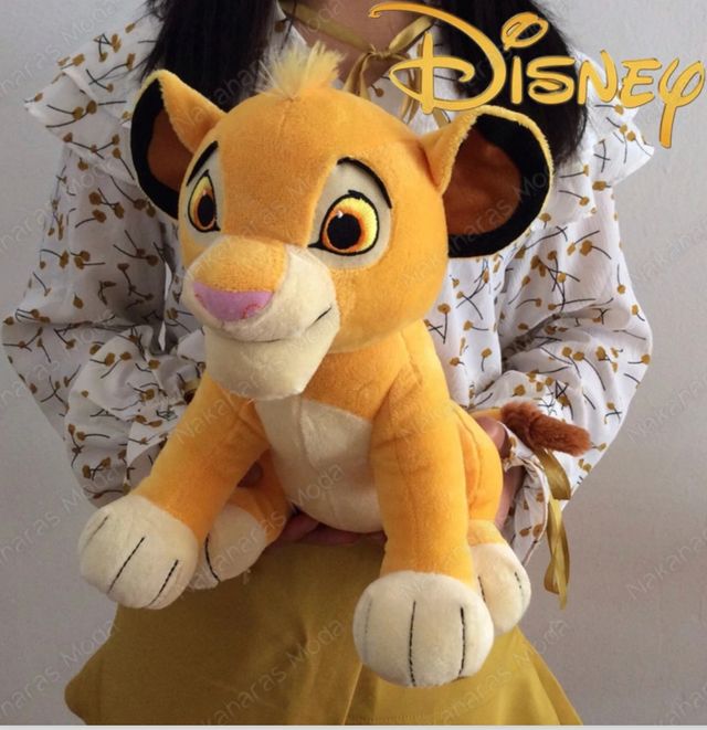 Peluche Simba y Nala Rey Leon