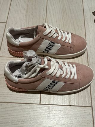 Zapatillas Bikkembergs rosa-blancas
