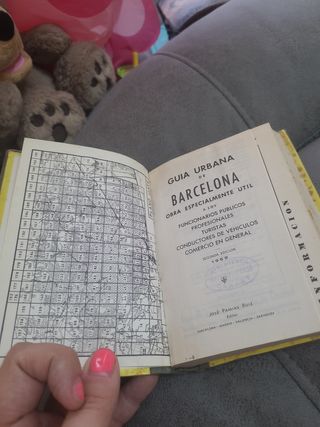 Guía Urbana Barcelona 1969