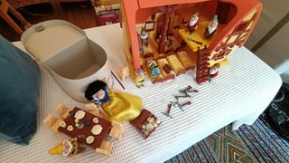 Disney Blancanieves, Cuento, Casa,Muñecos,Cositas 