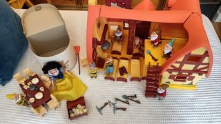 Disney Blancanieves, Cuento, Casa,Muñecos,Cositas 
