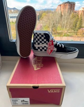 Vans SK8-Hi 2.0 Platform Checkered