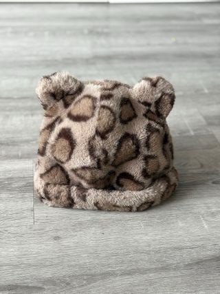 Gorro leopardo orejitas 