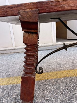 Mesa antigua madera