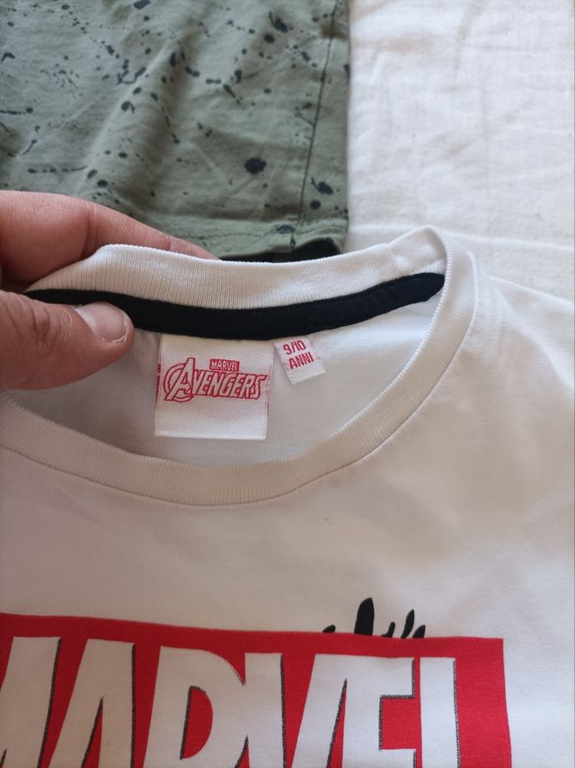 12 T-shirt bimbo 9-10 anni