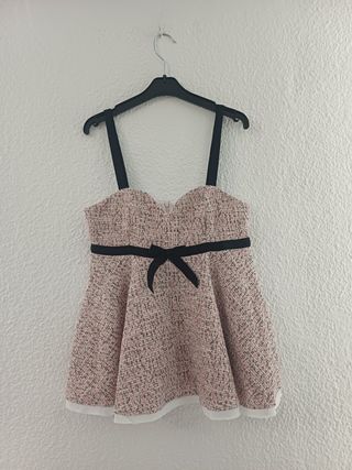 Top rosa zara nuevo