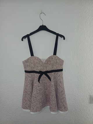 Top rosa zara nuevo