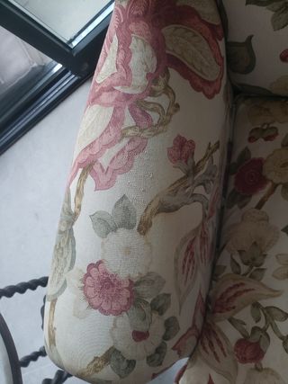 Butaca floral - Sillón inglés