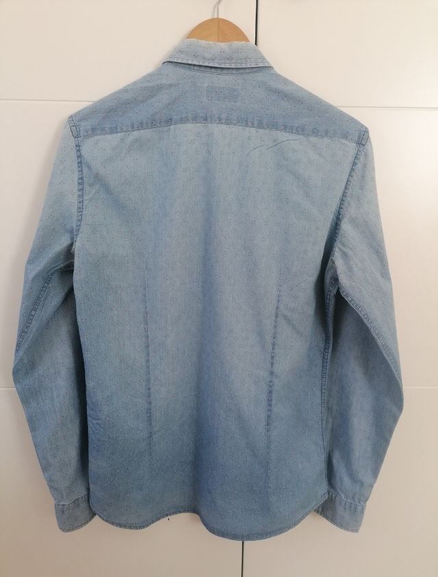 Camisa Sfera denim azul - M