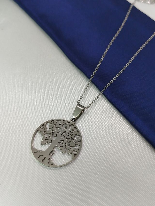 Collar Árbol de la Vida - Acero Inoxidable