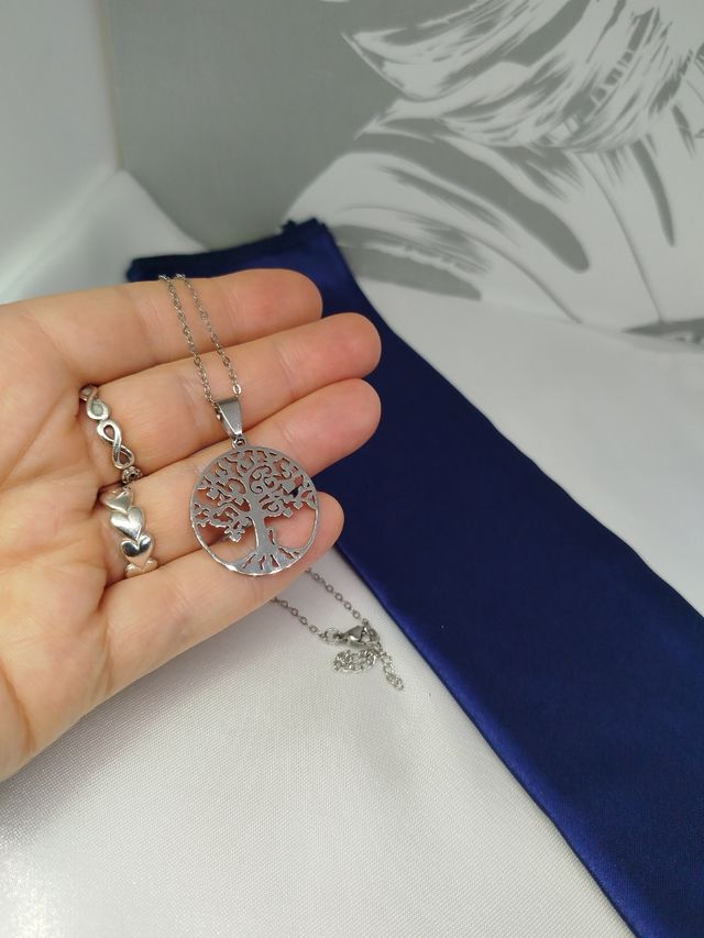 Collar Árbol de la Vida - Acero Inoxidable