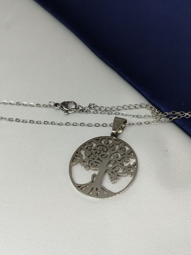 Collar Árbol de la Vida - Acero Inoxidable