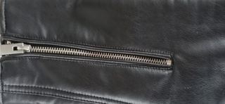 Chaqueta cuero negra - Cazadora