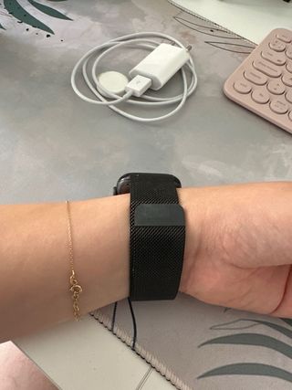 Apple Watch Series 5 negra - Correa Milanesa
