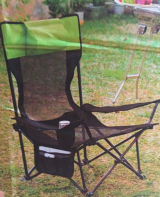 Silla camping plegable reclinable sin estrenar. 