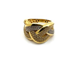E1793426-68 sortija oro 18k nueva tipo cartier 