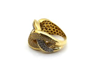 E1793426-68 sortija oro 18k nueva tipo cartier 