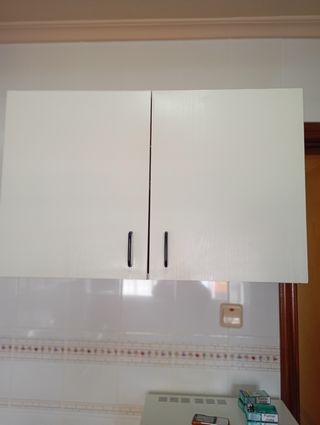 Armarios cocina blancos - 2 uds
