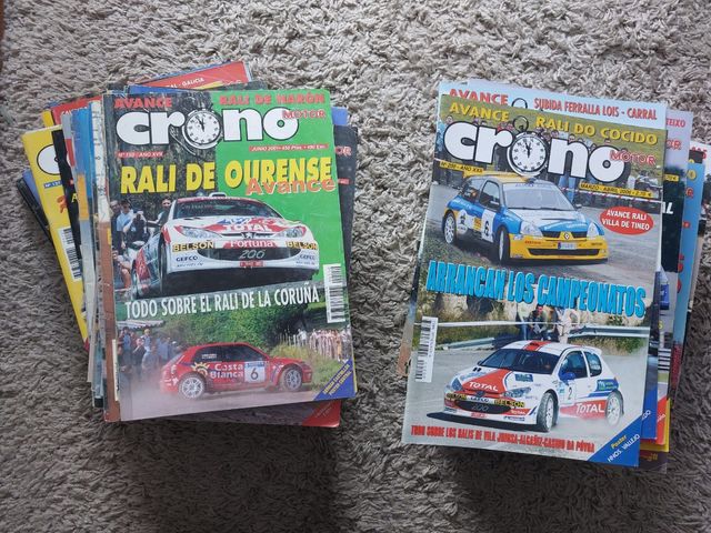 SE VENDEN REVISTAS CRONOMOTOR