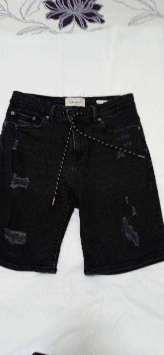 Vaqueros Pull&Bear negros - talla 40