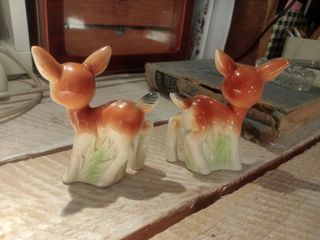 2 Figuras Bamby Porcelana Vintage