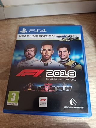 PS4 (PlayStation 4) F1 2018 y fifa19