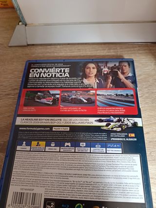 PS4 (PlayStation 4) F1 2018 y fifa19