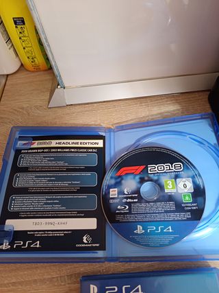 PS4 (PlayStation 4) F1 2018 y fifa19