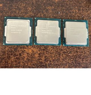 3 Procesadores Intel® Celeron® G3900 2.8GHz