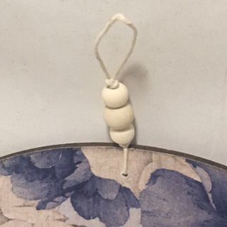 Tabla de madera decoupage, circular 23cm