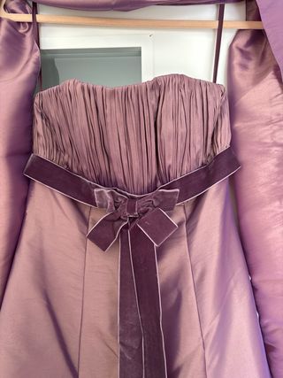 Vestido Boda Púrpura