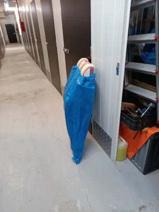 Tumbona plegable - Verde y Rosa