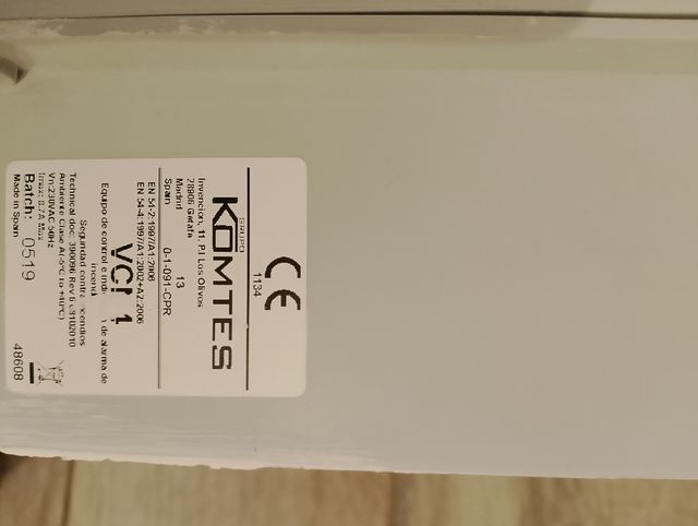 Central Incendios Komtech