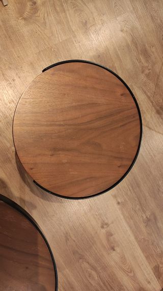 Mesas nido Kave Home - Madera y metal