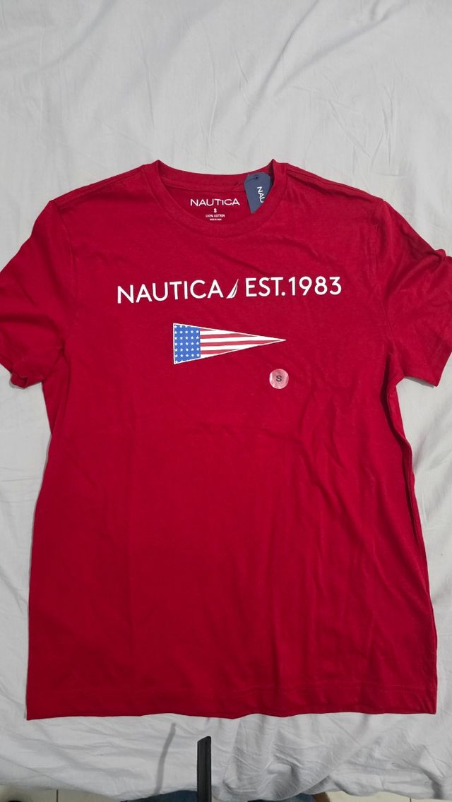 Camiseta Nautica Surf Club Azul
