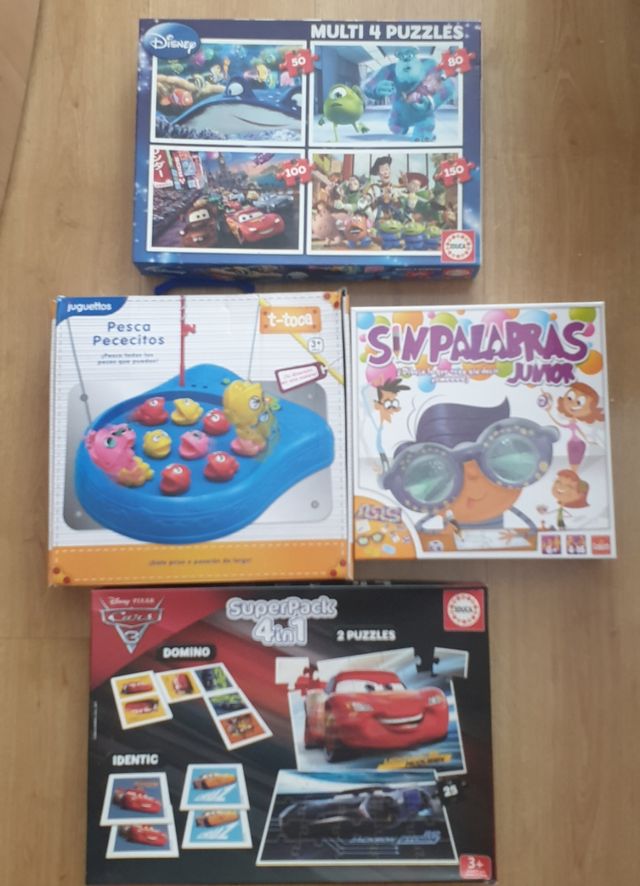 Juegos de mesa y puzzles Disney