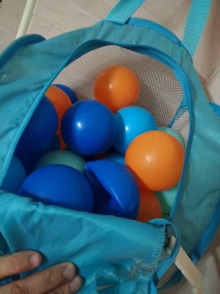 Bolas piscina - 25 pzas