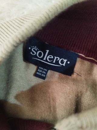 Suéter Solera Beige - Cierre 1/4